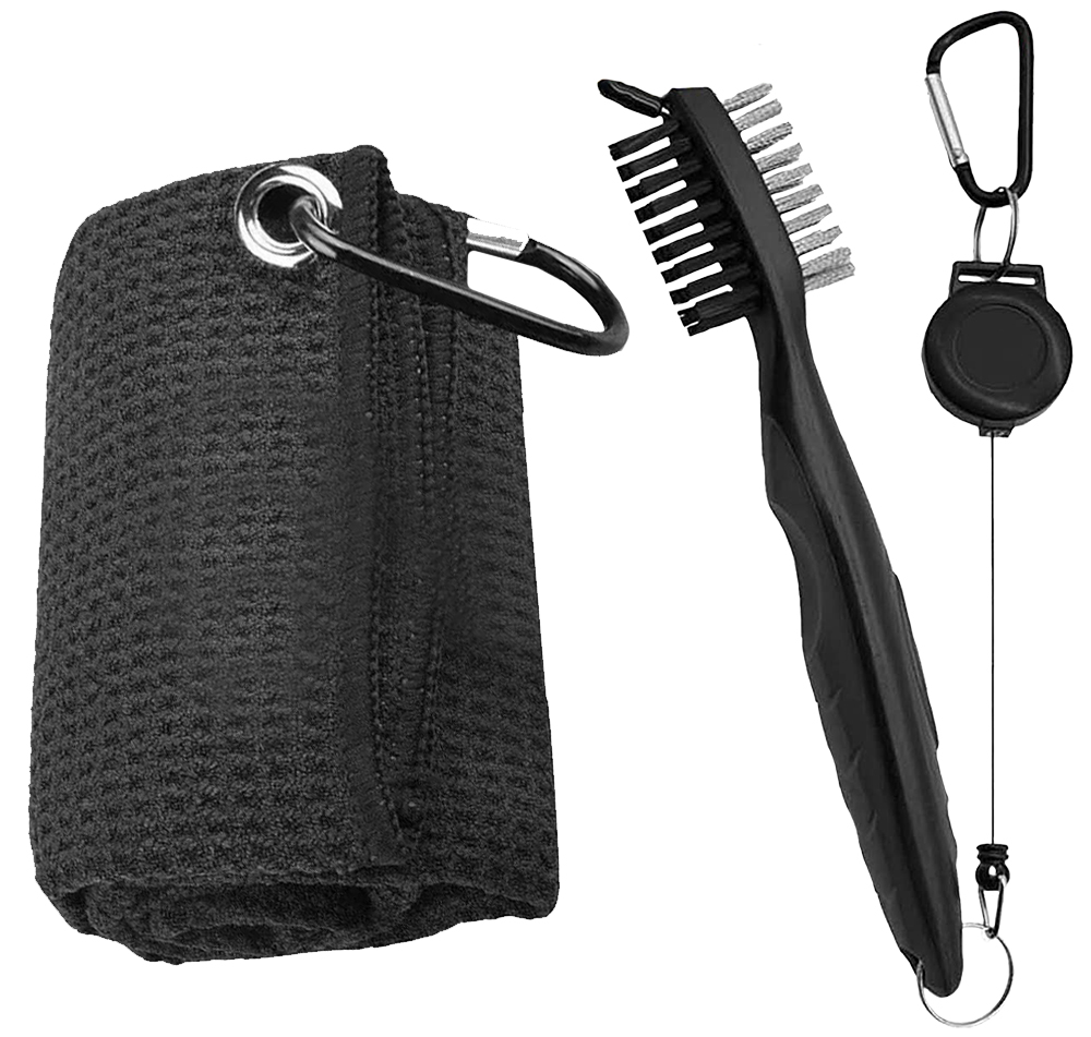 Golf Equipment Wholesale - Golf Club Brush and Towel Cleaner