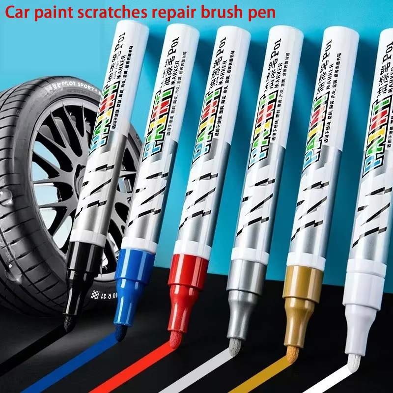 Tee Height Marker - Waterproof Car Paint Scratch Repair Brush