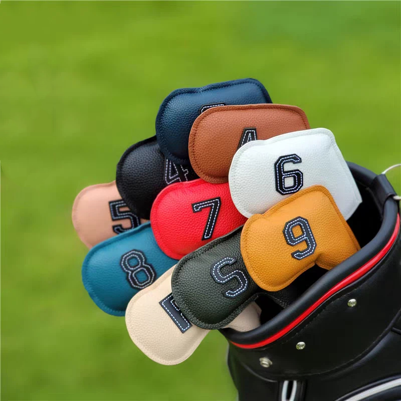 X Golf Equipment - 10pcs Golf Iron Headcover 4-9,P,A,S,X, Club
