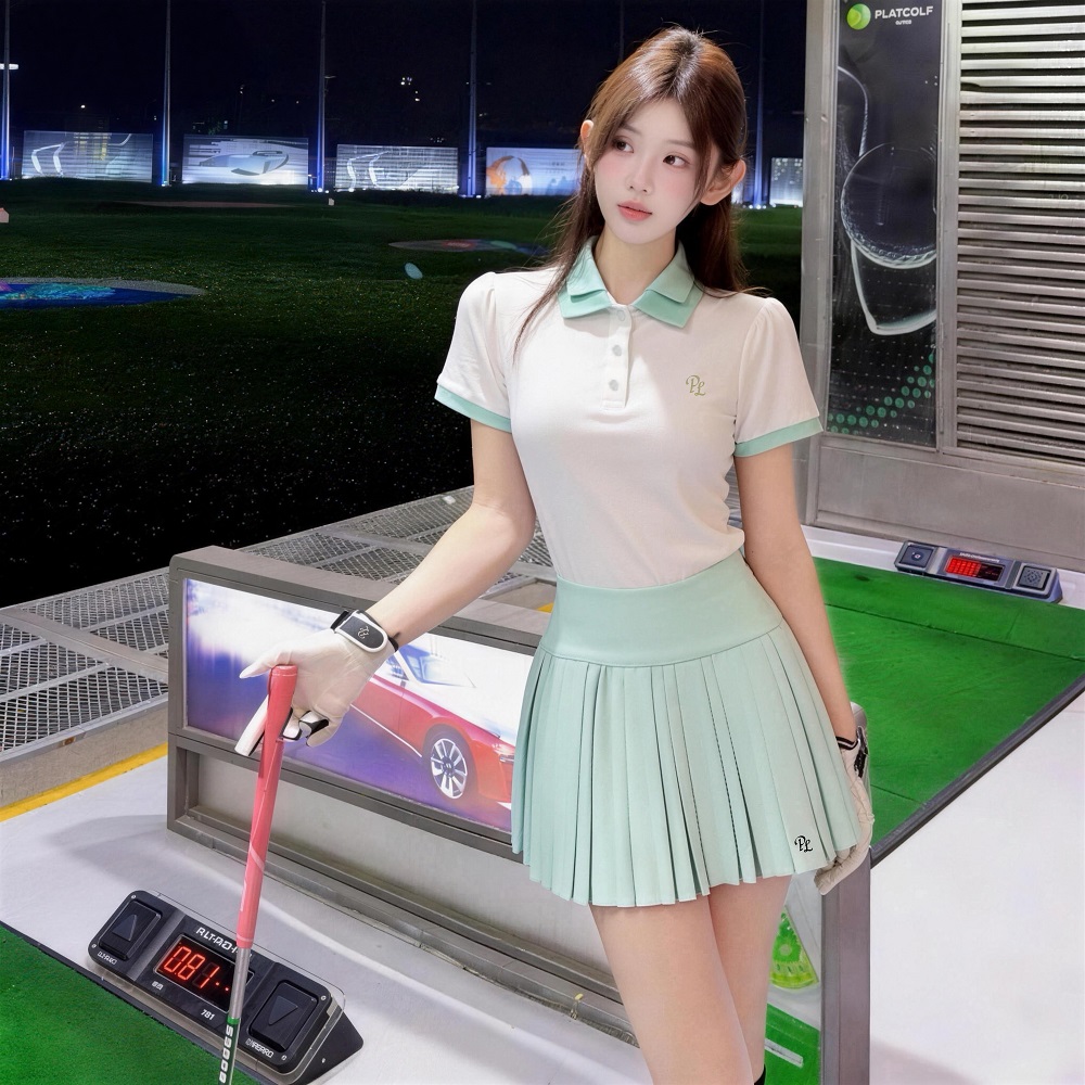 PL Golf Double Collar Polo Shi - Golf Equipment For Women review and price