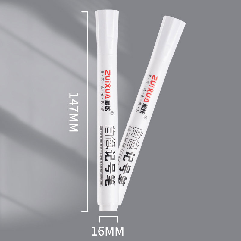5Pcs White Marker Pens White M - Tee Height Marker review and price
