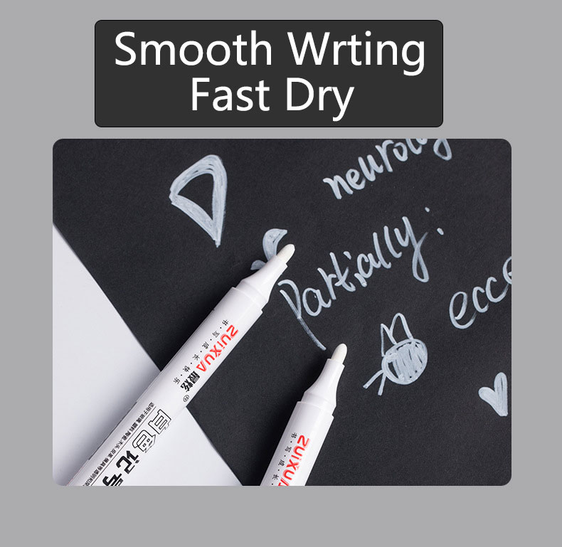 5Pcs White Marker Pens White M - Tee Height Marker review and price