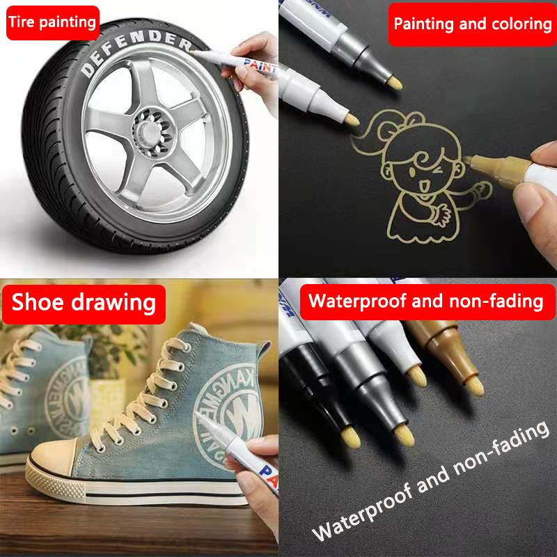 1-5pcs White Marker Paint Pen  - Tee Height Marker review and price