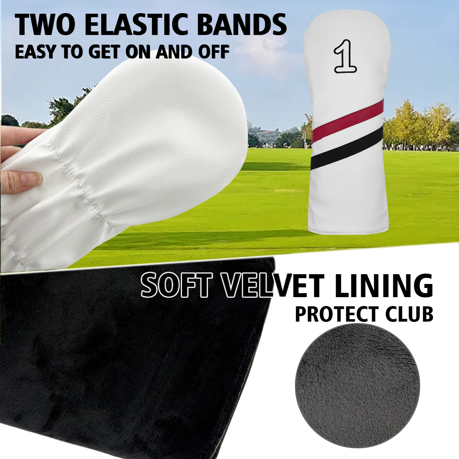 Golf Club #1 #3 #5 #U Wood Hea - Golf Equipment Deals review and price