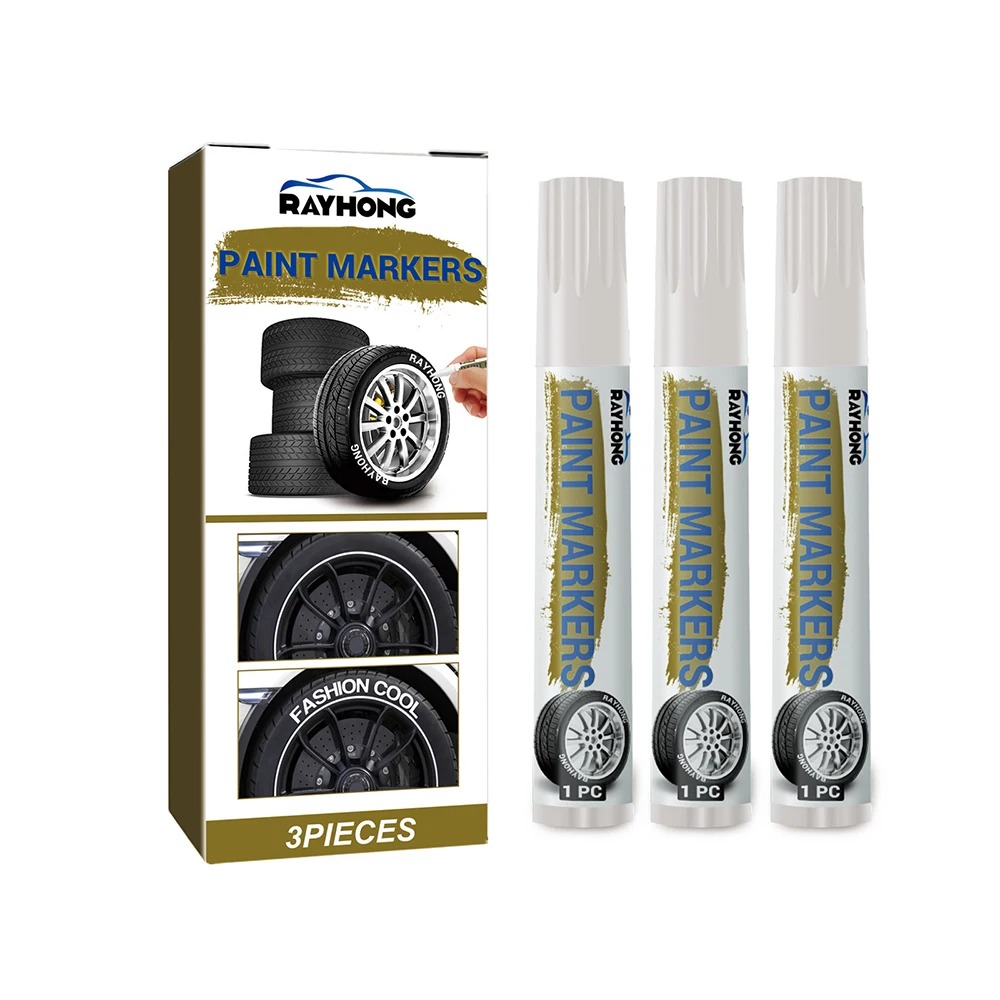 3 White Tire Paint Markers Wat - Tee Height Marker review and price