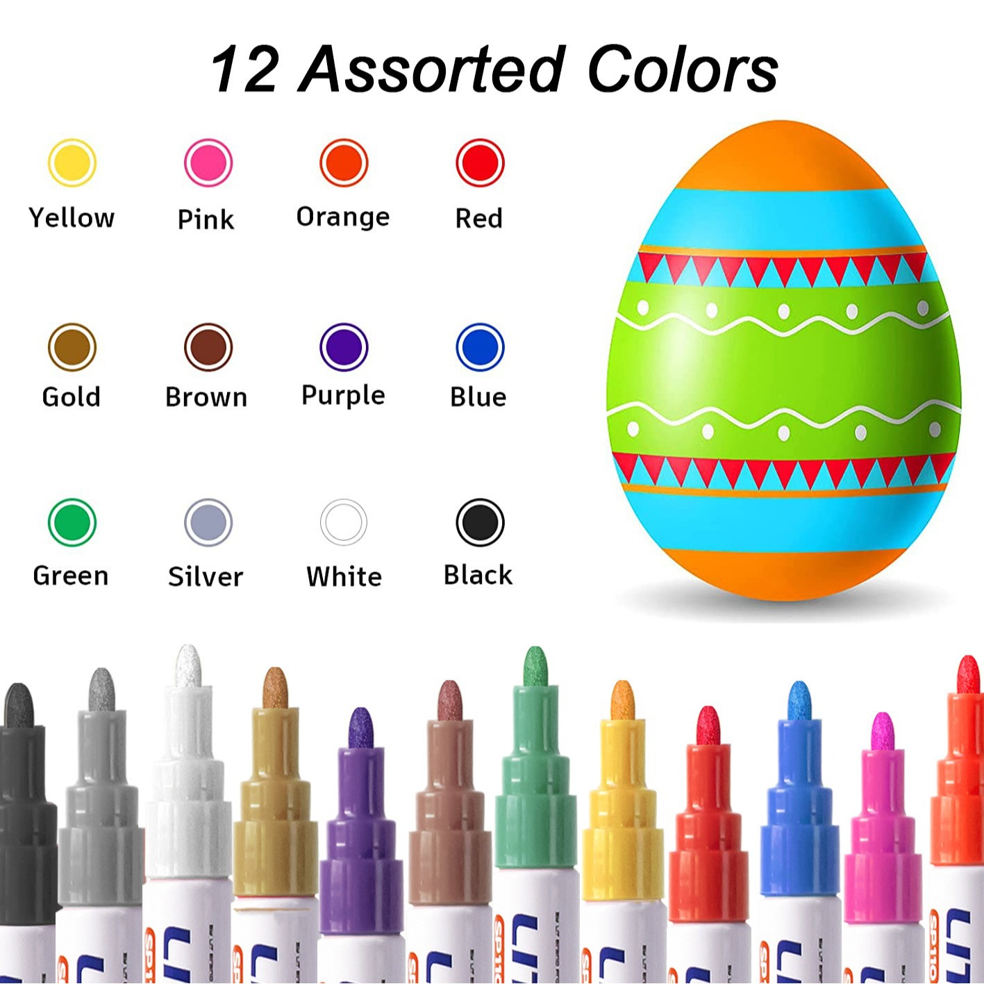 3mm Colorful 12 Colors Permane - Tee Height Marker review and price