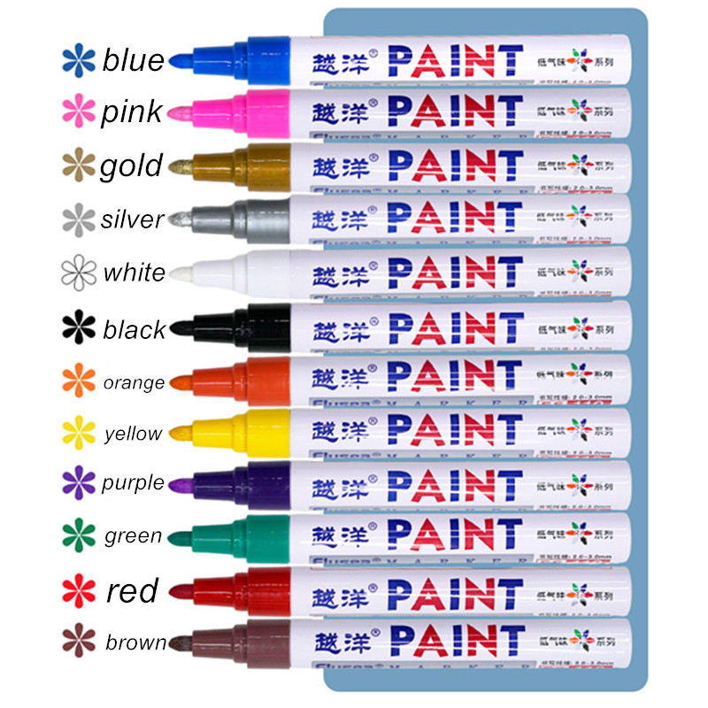 12 Color White Waterproof Rubb - Tee Height Marker review and price