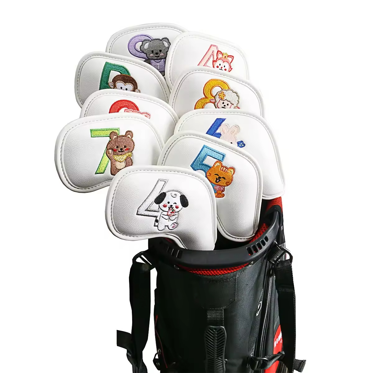 9Pcs Cute Cartoon Animal Golf  - Golf Equipment Deals review and price